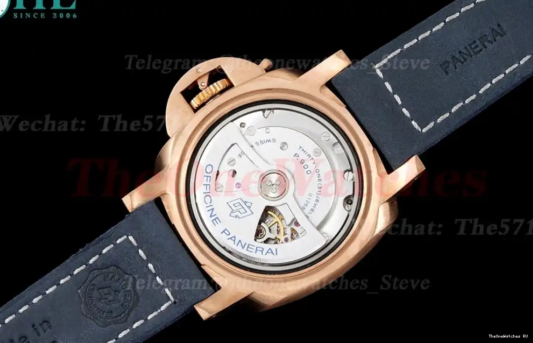 LE Submersible Pam1074 Dial VSF Blue BR Bronzo 42mm P900 0626